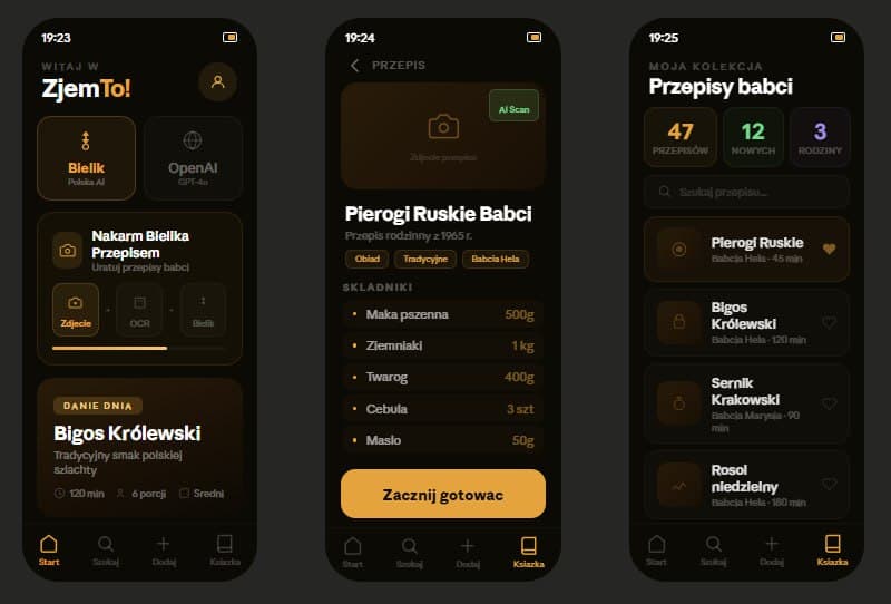 ZjemTo! - polska aplikacja kulinarna z AI