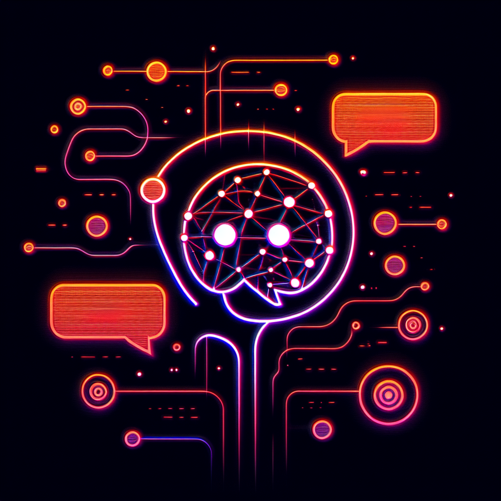 AI Chatbot obsługujący klientów na stronie internetowej firmy