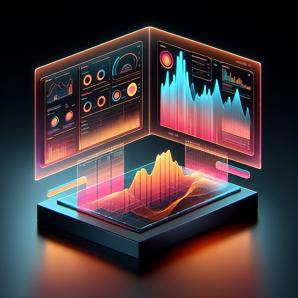 SaaS dashboard z narzędziami AI do analizy danych biznesowych